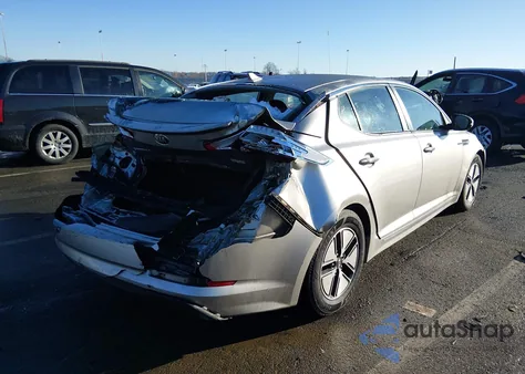 2013 Kia Optima Hybrid Lx from USA, damaged, VIN KNAGM4AD9D5043611